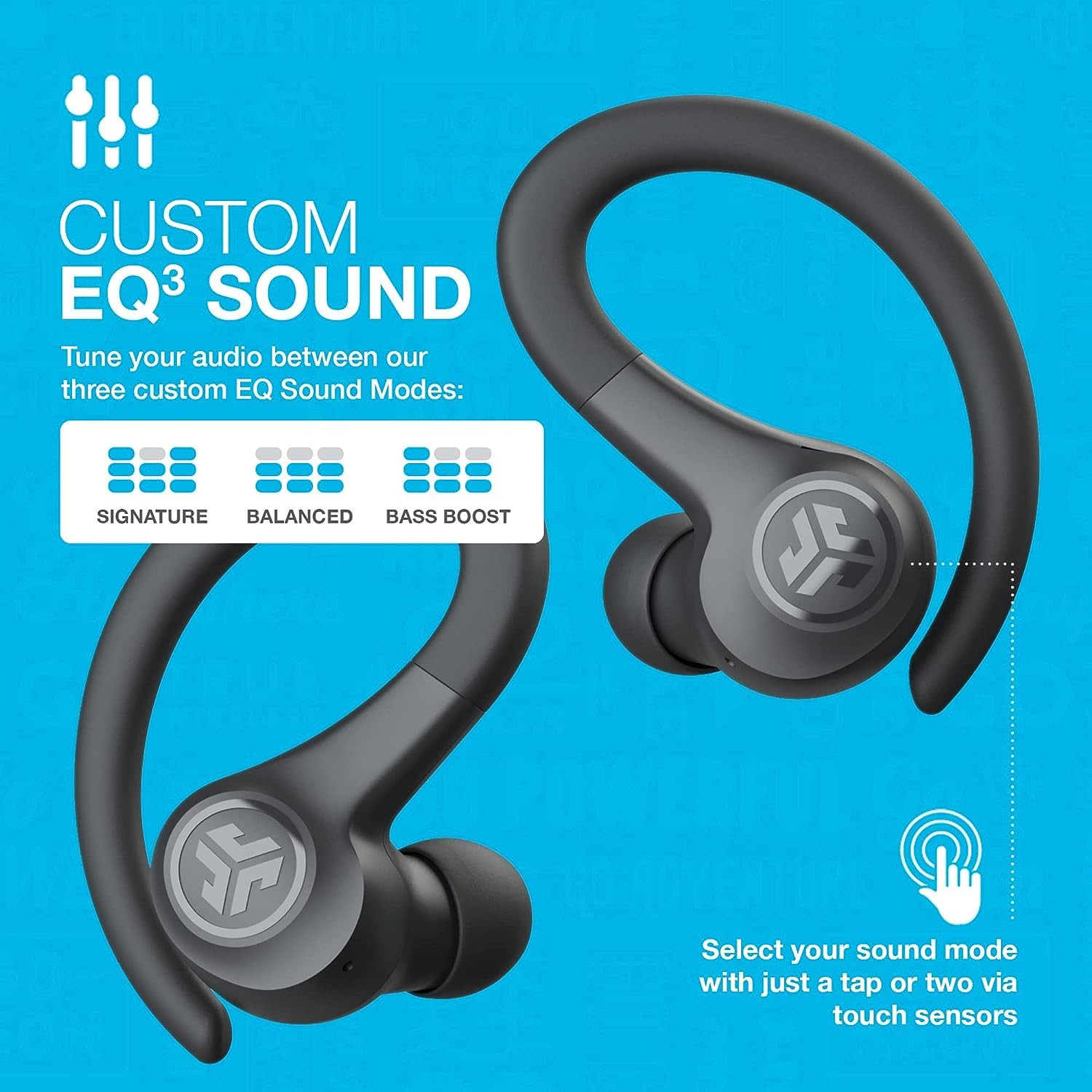 JLab Go Air Sport TWS Sports Earbuds - Bluetooth Earphones