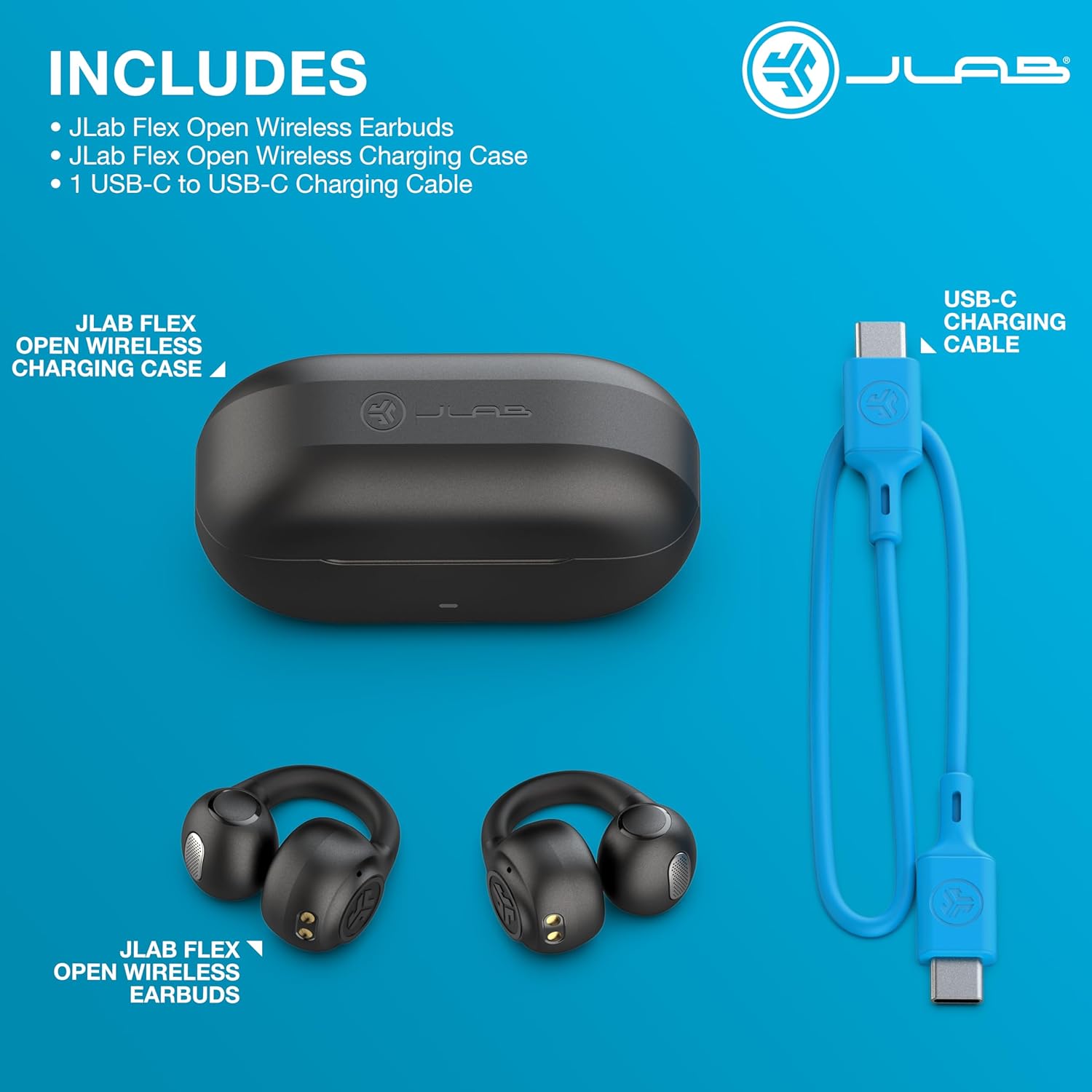 JLab Flex Open Earbuds