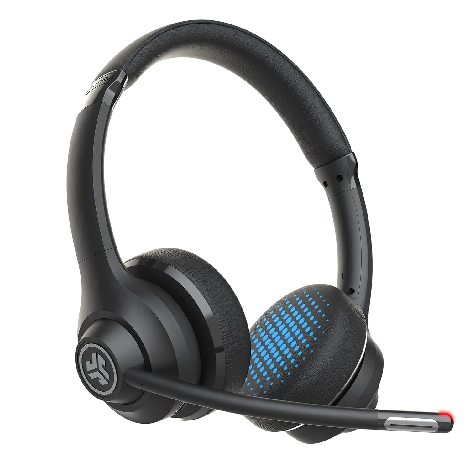 JLab Go Work Wireless On Ear Headsets with Microphone