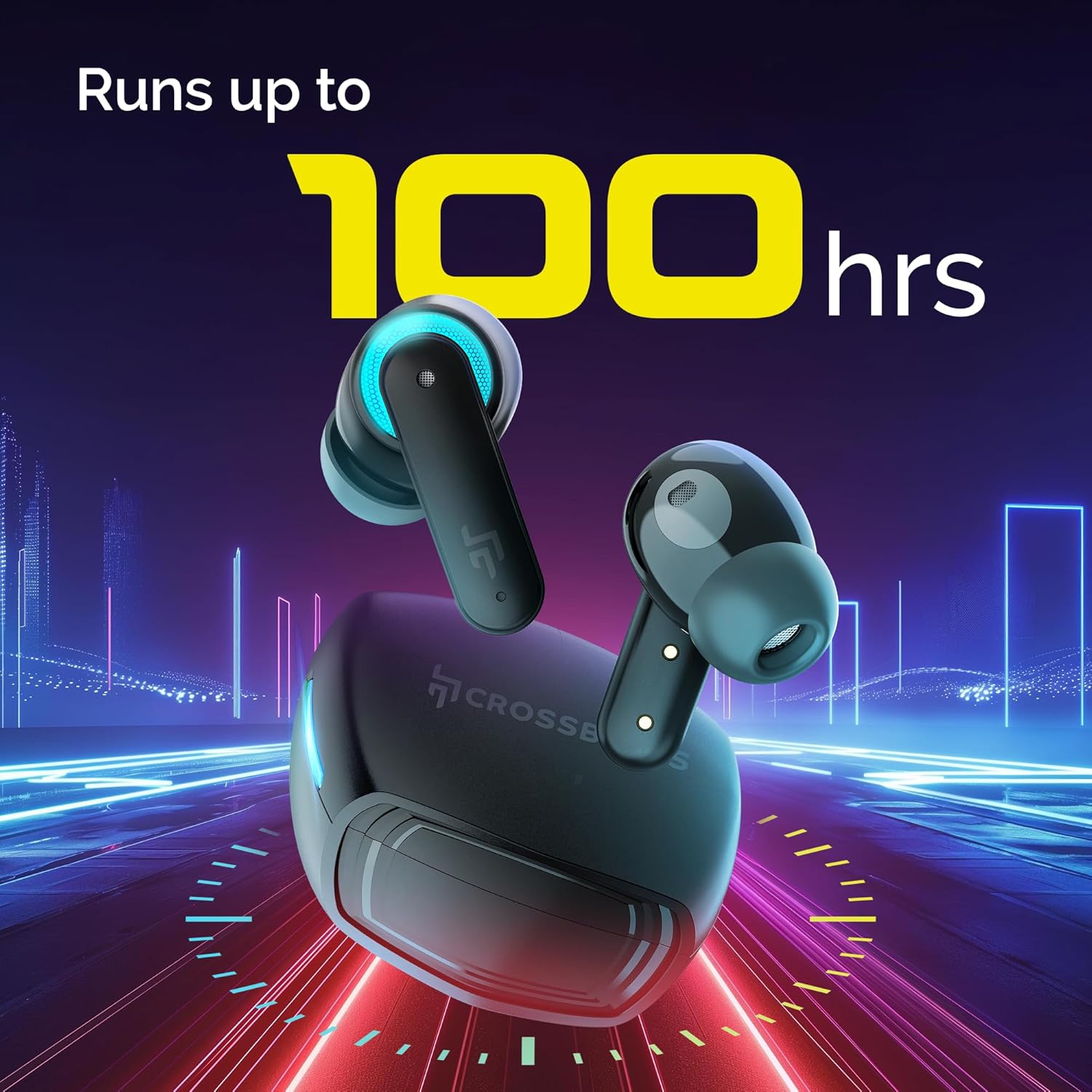 CrossBeats Fury Max Gaming TWS in-Ear Buds