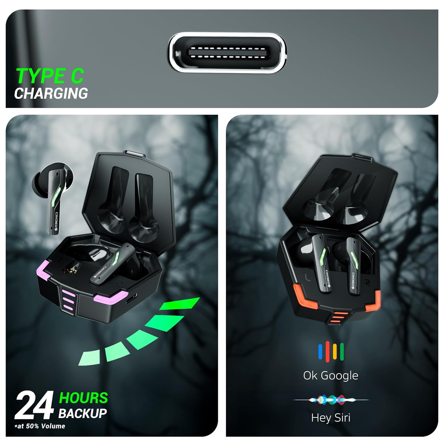 ZEBRONICS New Launch Beast in-Ear Wireless Earbuds