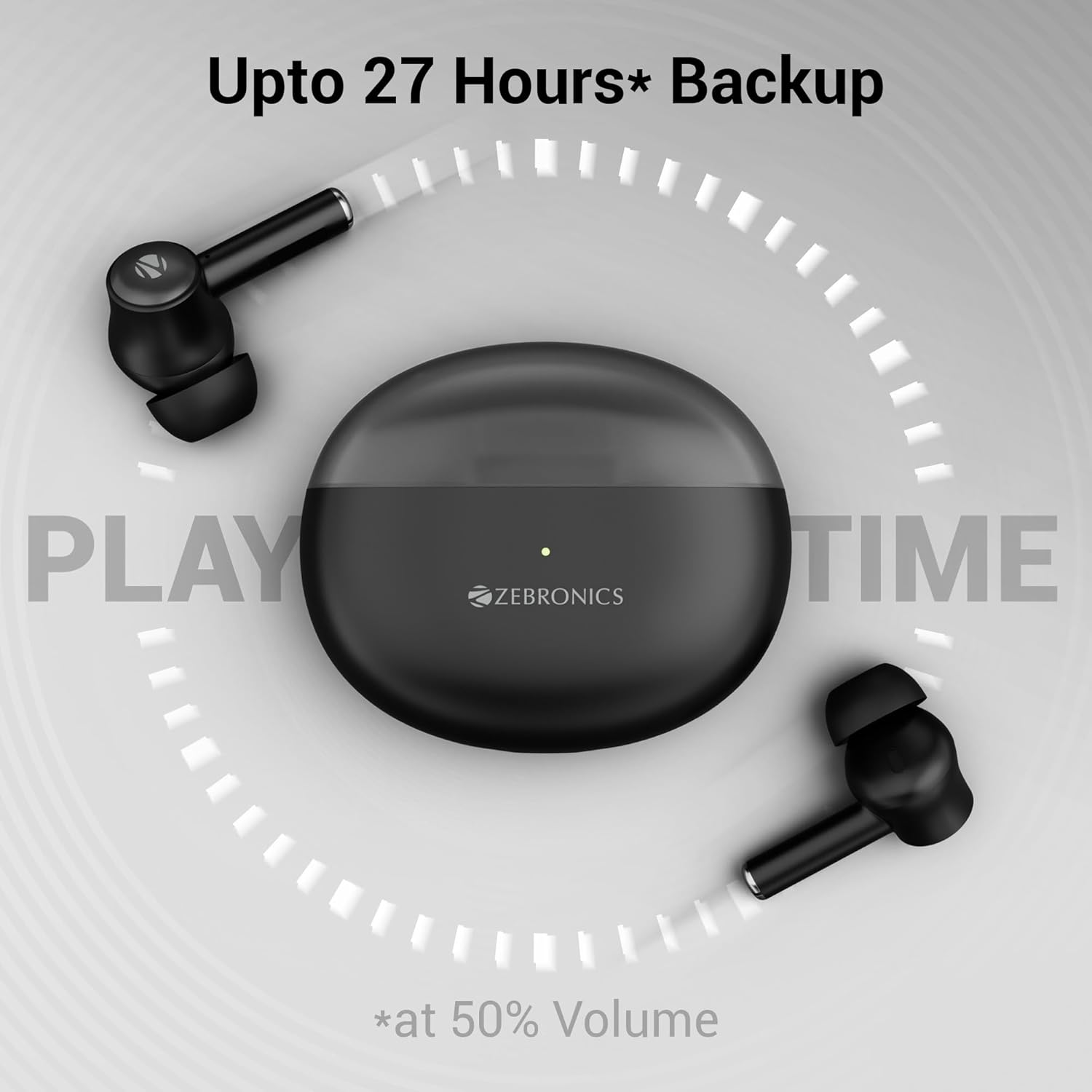 ZEBRONICS Mist in Ear Wireless Earbuds
