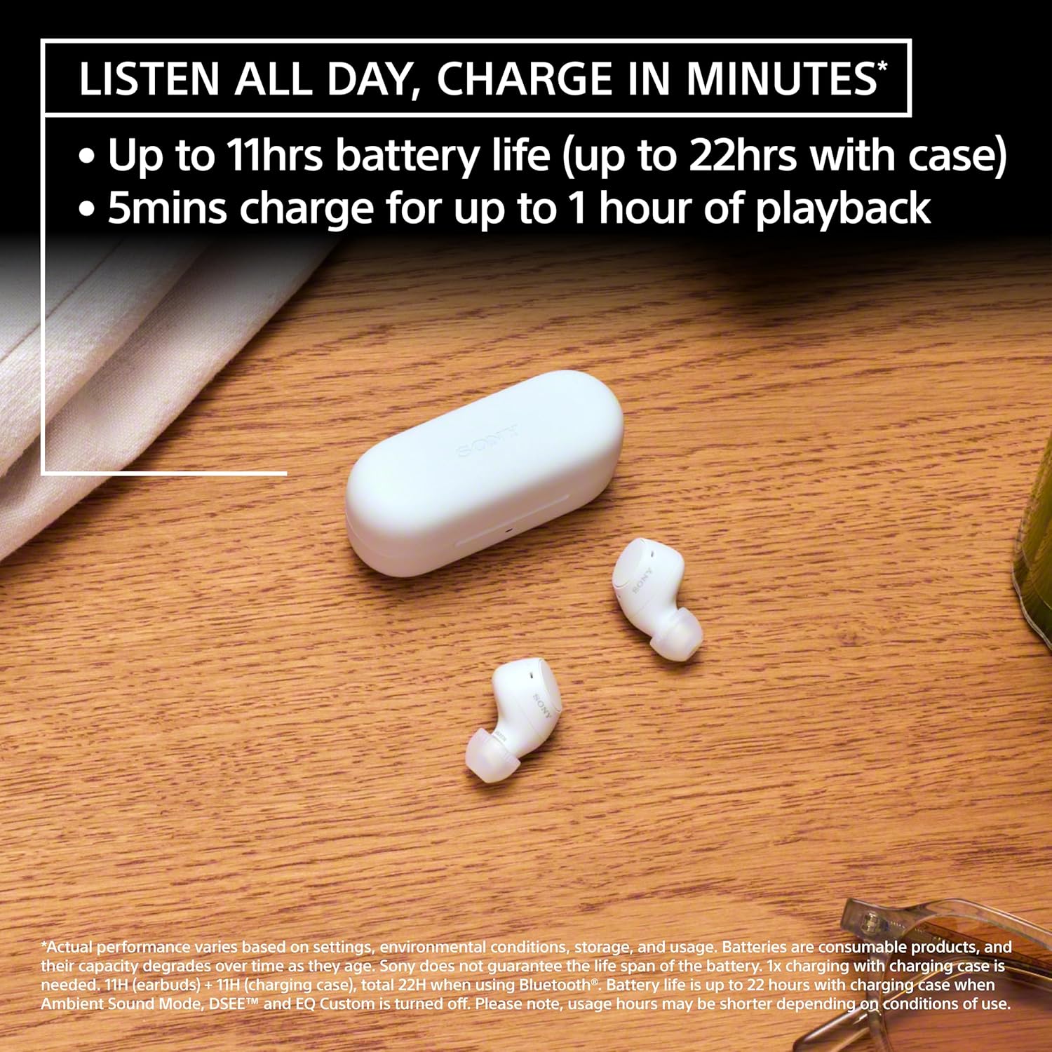 Sony WF-C510 Wireless Bluetooth Earbuds