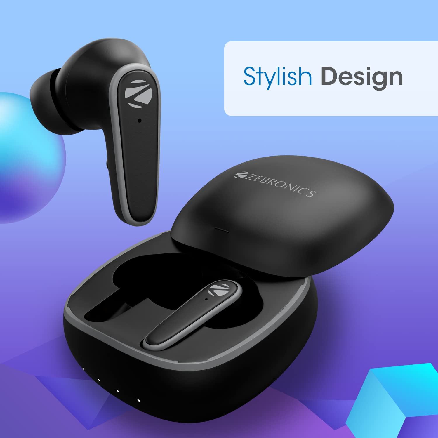 ZEBRONICS PODS 1 Wireless TWS Earbuds