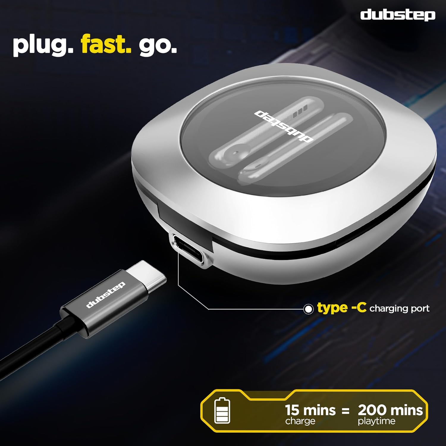 Dubstep Buzz X7 in-Ear Wireless Earbuds