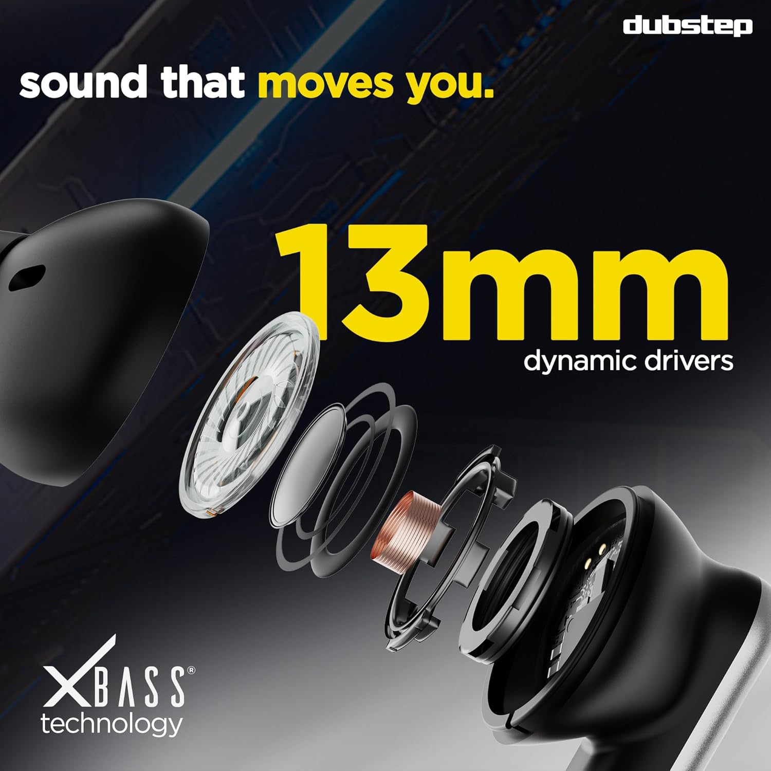 Dubstep Buzz X7 in-Ear Wireless Earbuds