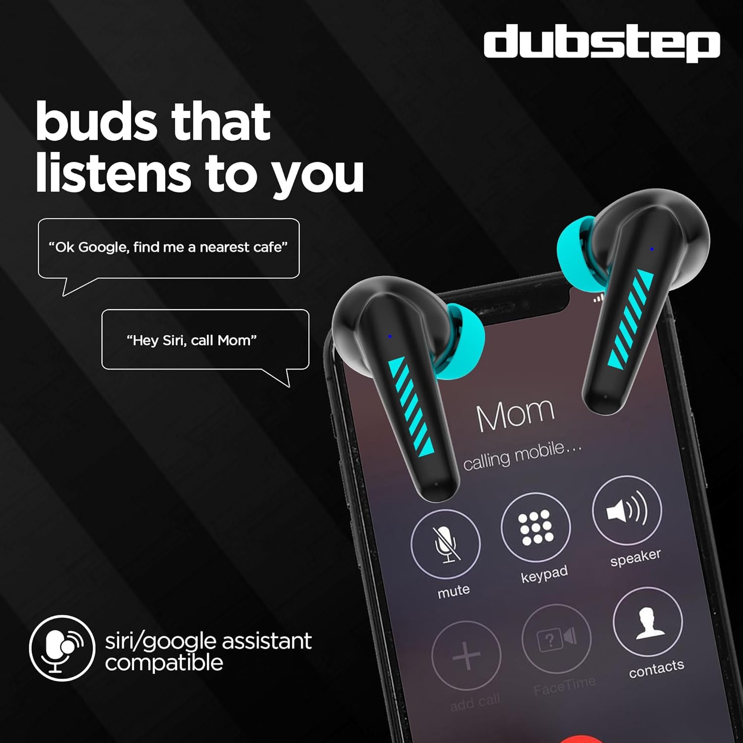 Dubstep Buzz X3 in-Ear Wireless Earbuds