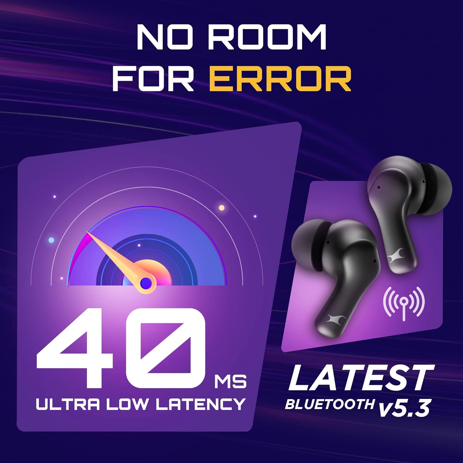 Fastrack Fpods FZ100 BT5.3 TWS Earbuds