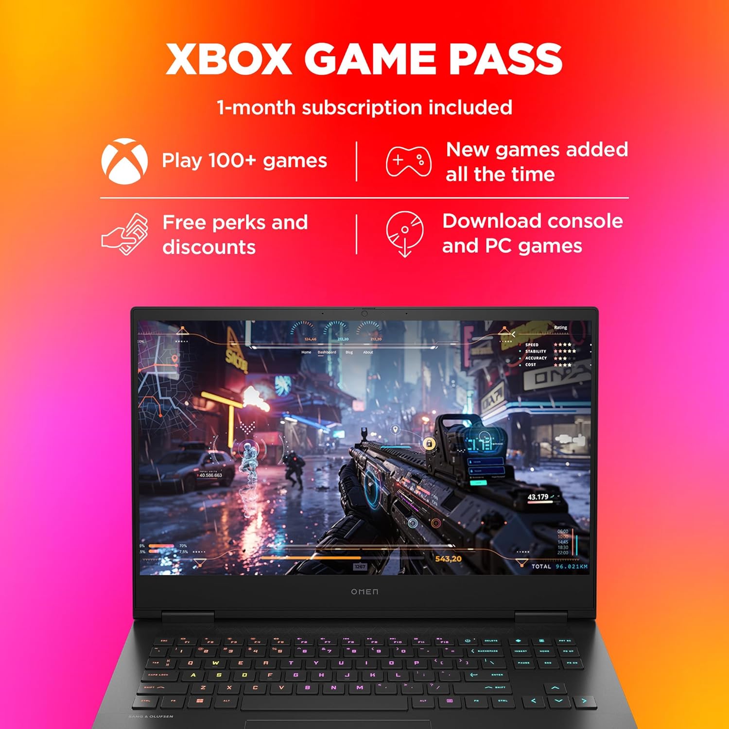 HP Smartchoice Omen AMD Ryzen 9 7940HS