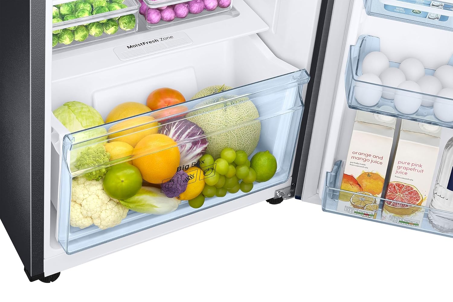 Samsung 256 L Digital Inverter Frost Free Double Door Refrigerator with Display  RT30C3733BX