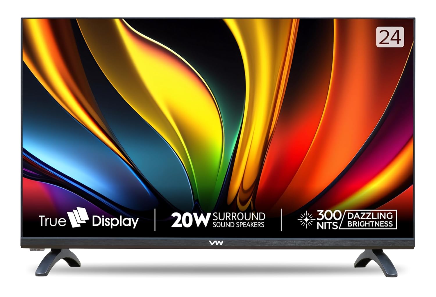VW 60 cm (24 inch) Premium Series HD Ready LED TV Model VW24A