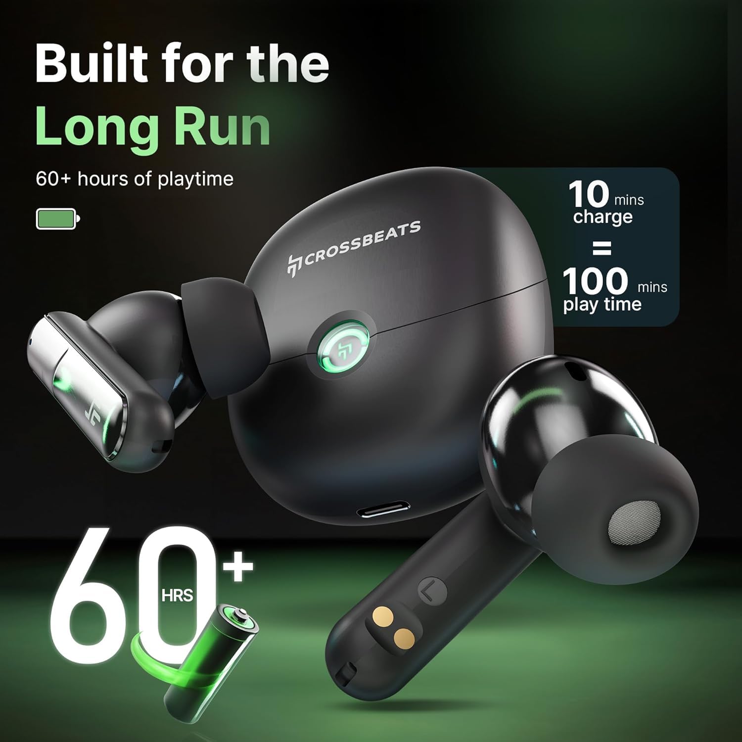 CrossBeats Sonic 3 TWS Ear Buds