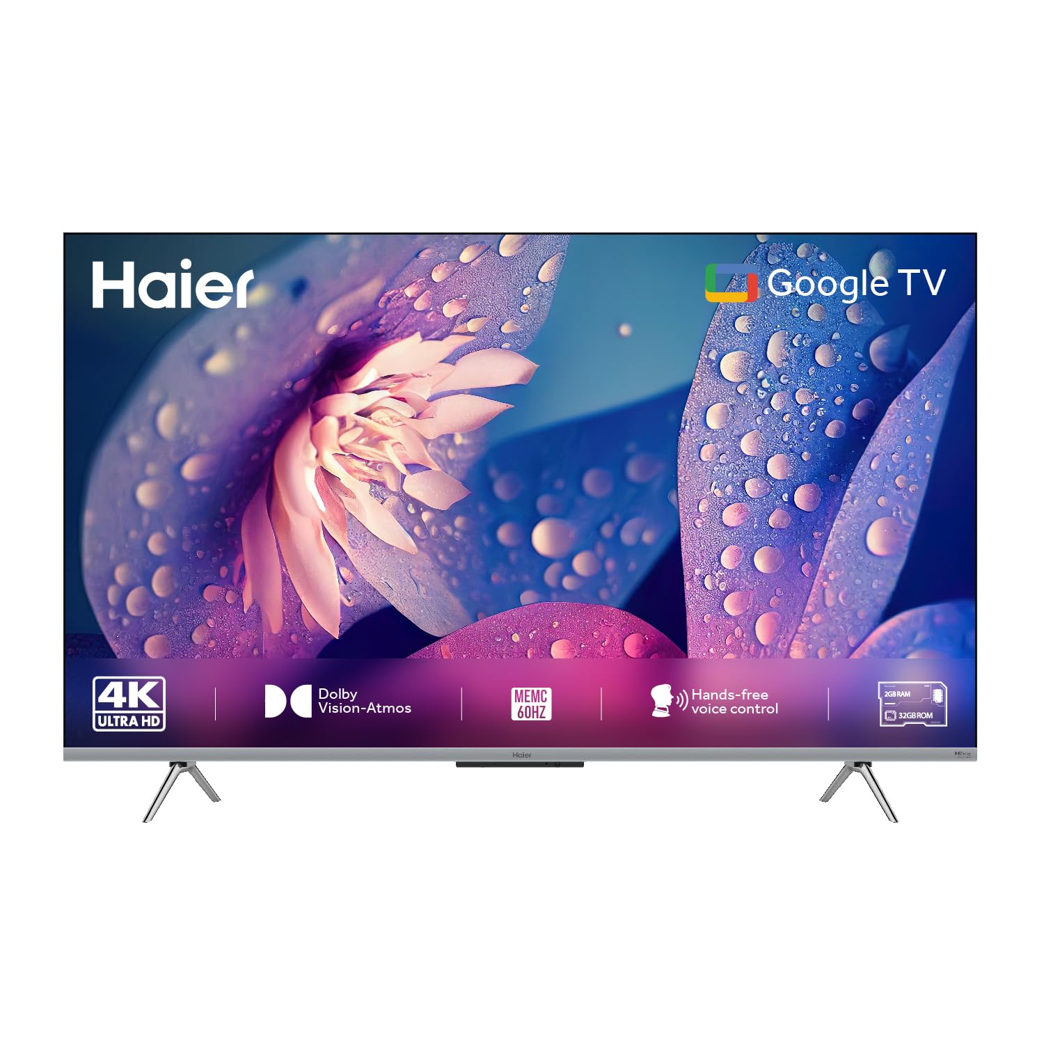 Haier 139 cm (55 inch) P7GT Series 4K Ultra HD Smart LED Google TV Model 55P7GT-P
