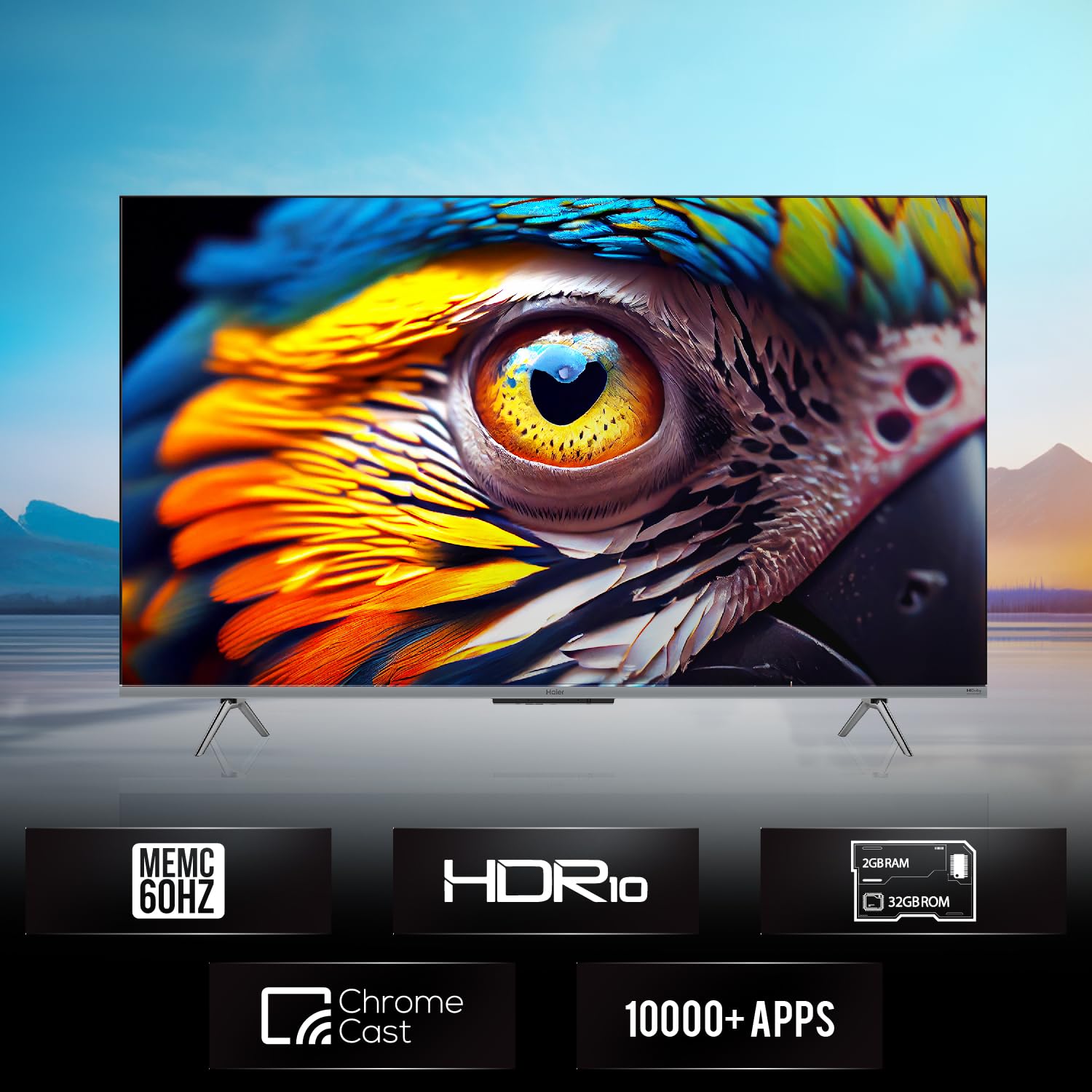 Haier 139 cm (55 inch) P7GT Series 4K Ultra HD Smart LED Google TV Model 55P7GT-P