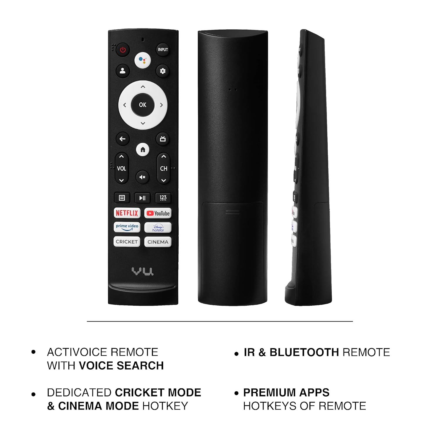 Vu 139 cm (55 inch) GloQLED Series 4K Ultra HD QLED Smart Google TV Model 55GLOQLED25