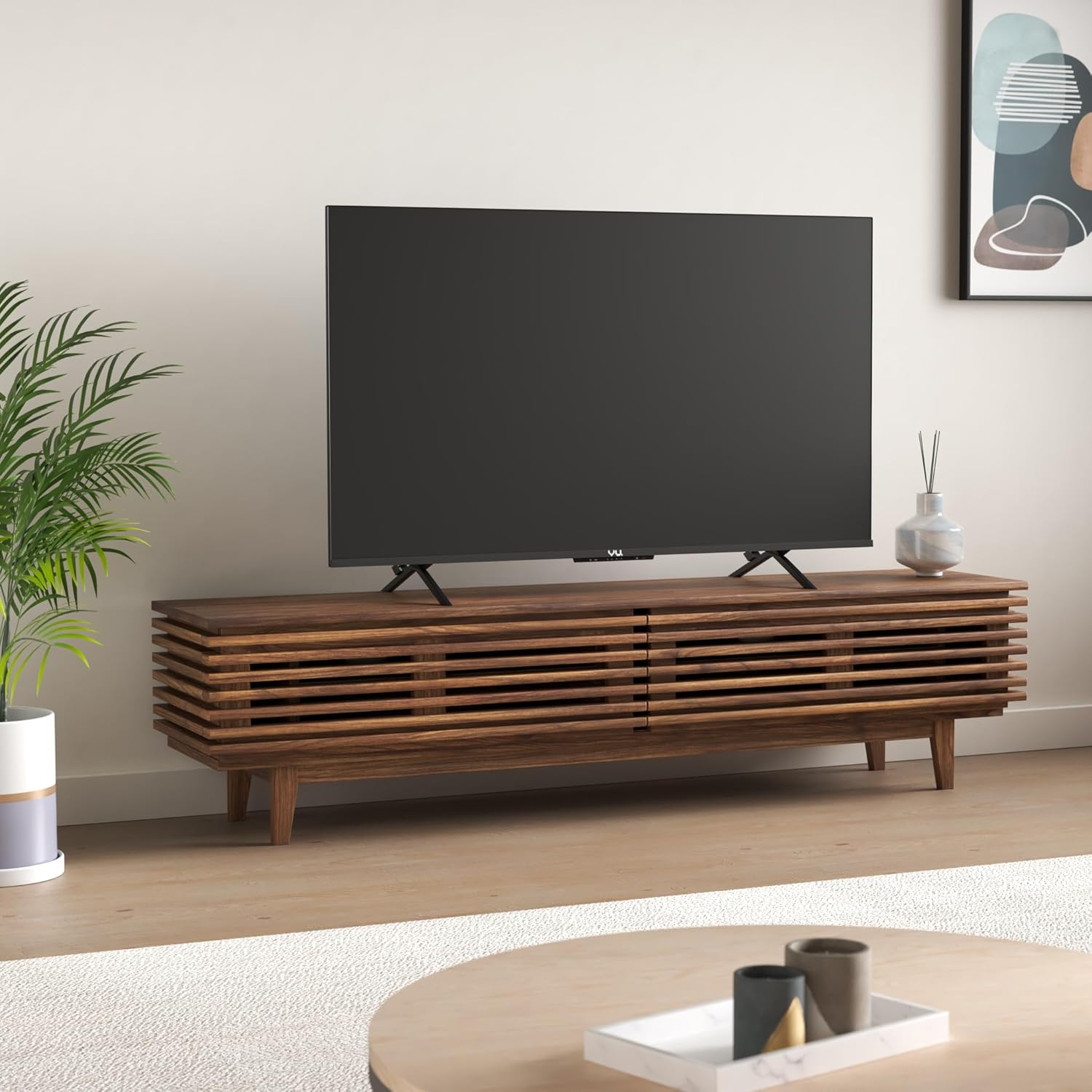 Vu 139 cm (55 inch) GloQLED Series 4K Ultra HD QLED Smart Google TV Model 55GLOQLED25