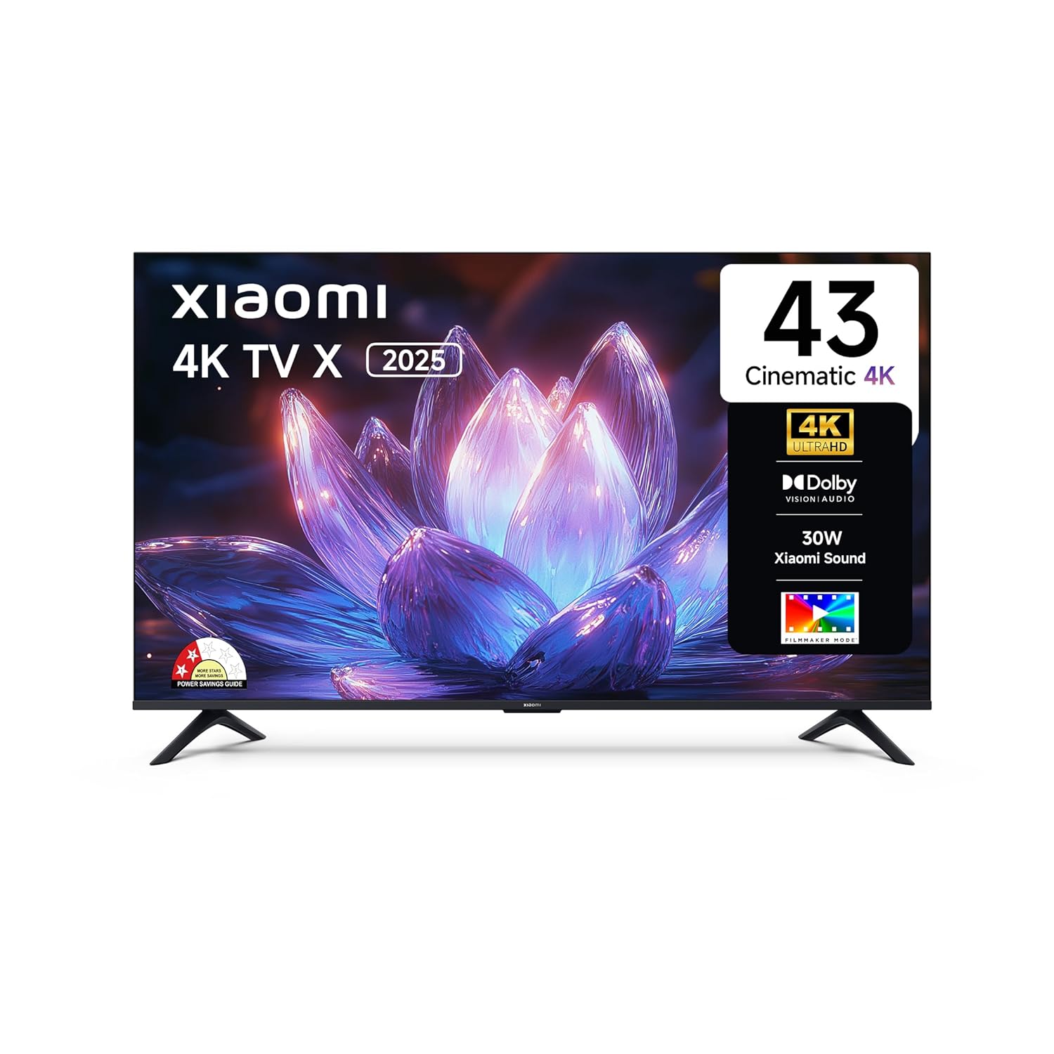 Xiaomi 108 cm (43 inch) X Series Ultra HD 4K Smart Google LED TV Model: L43MB-AIN