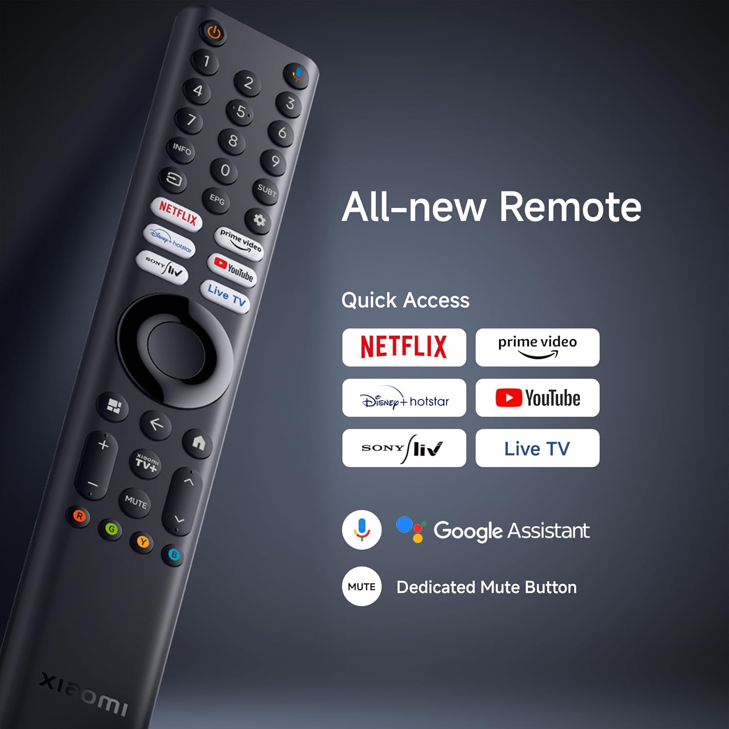 Xiaomi 108 cm (43 inch) X Series Ultra HD 4K Smart Google LED TV Model: L43MB-AIN