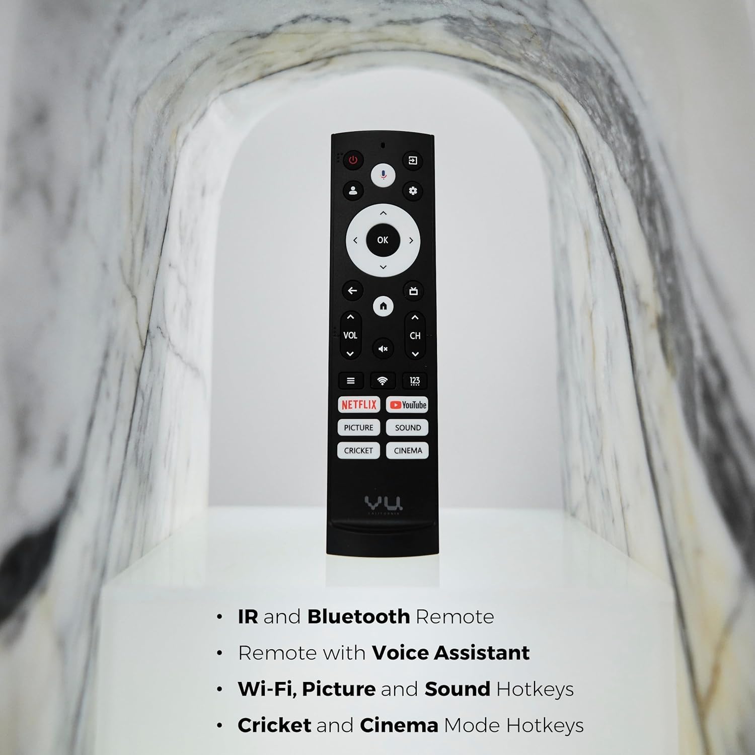 Vu 164 cm (65 inch) Vibe Series 4K Ultra HD QLED Smart Google TV Model 65VIBE-DV