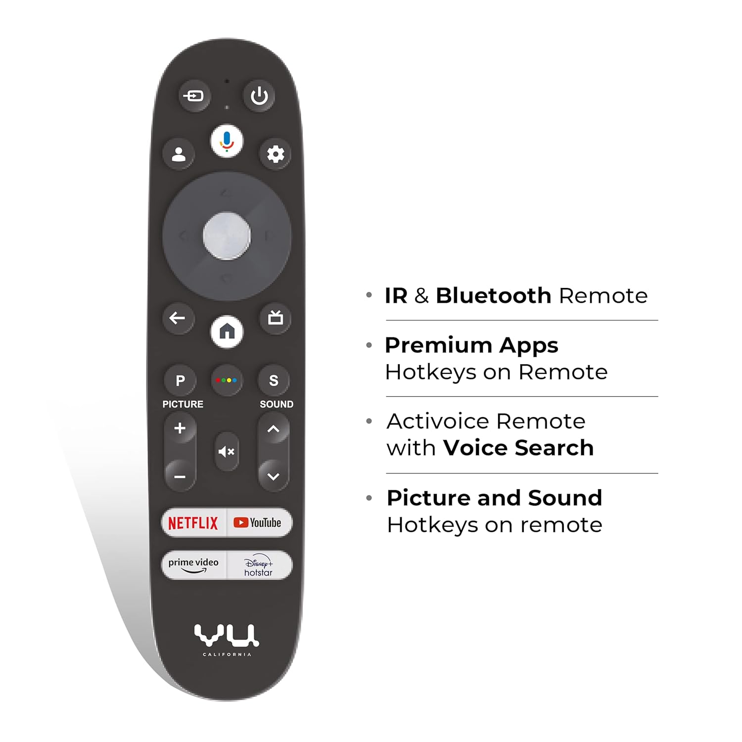 Vu 108 cm (43 inch) Vibe Series 4K Ultra HD QLED Smart Google TV Model 43VIBE24