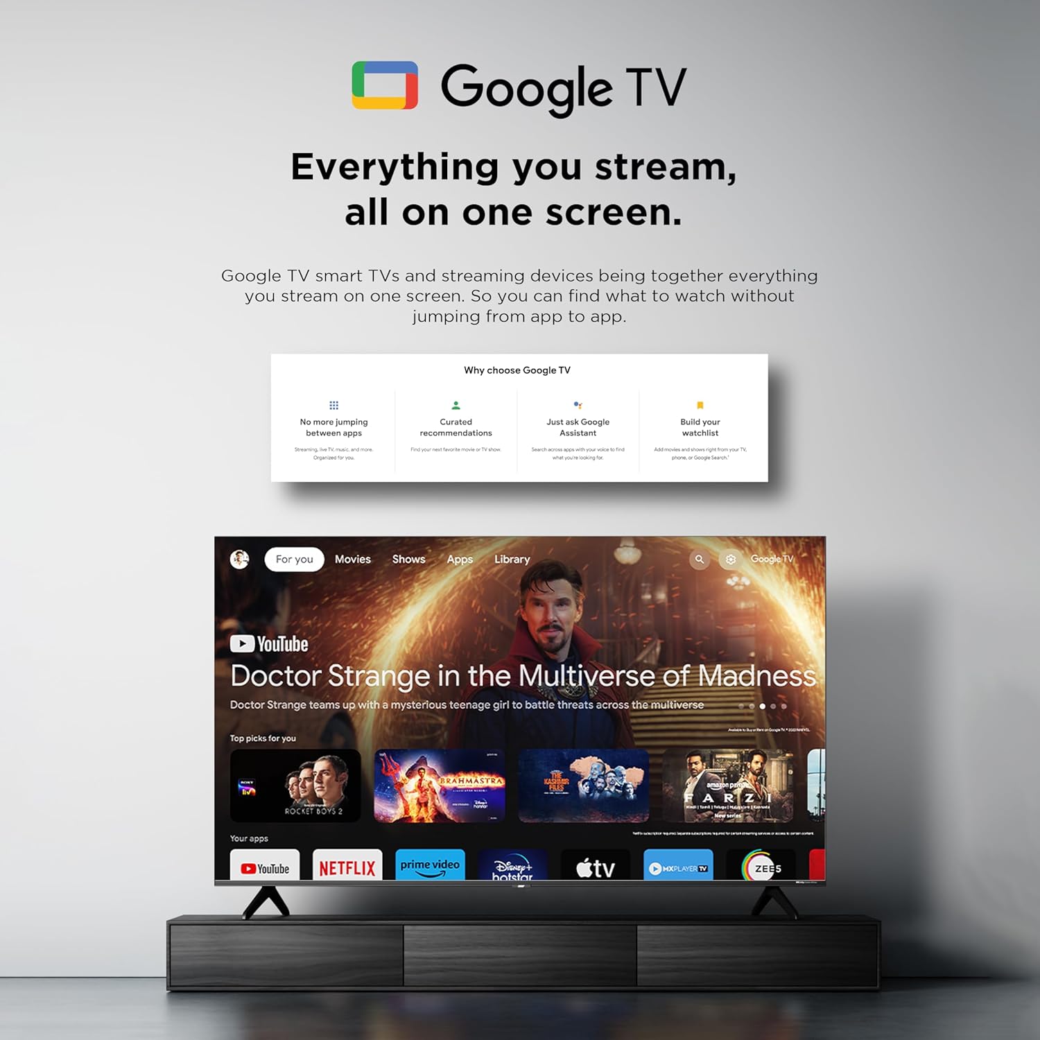 Acer 109 cm (43 inch) V PRO Series 4K Ultra HD Smart QLED Google TV (Model: AR43QDQGR2851AD)