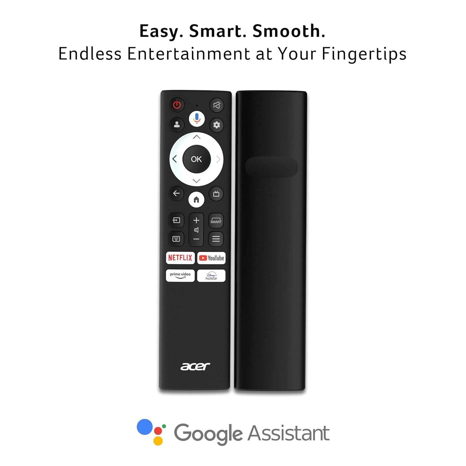 Acer 109 cm (43 inch) V PRO Series 4K Ultra HD Smart QLED Google TV (Model: AR43QDQGR2851AD)