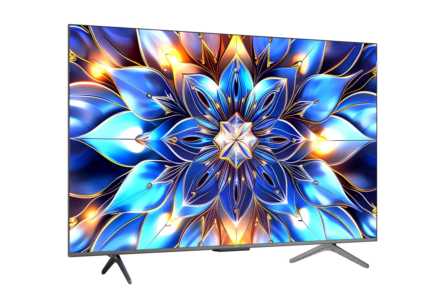 TCL 139 cm (55 inch) 4K Ultra HD Smart QLED Google TV Model 55C61B