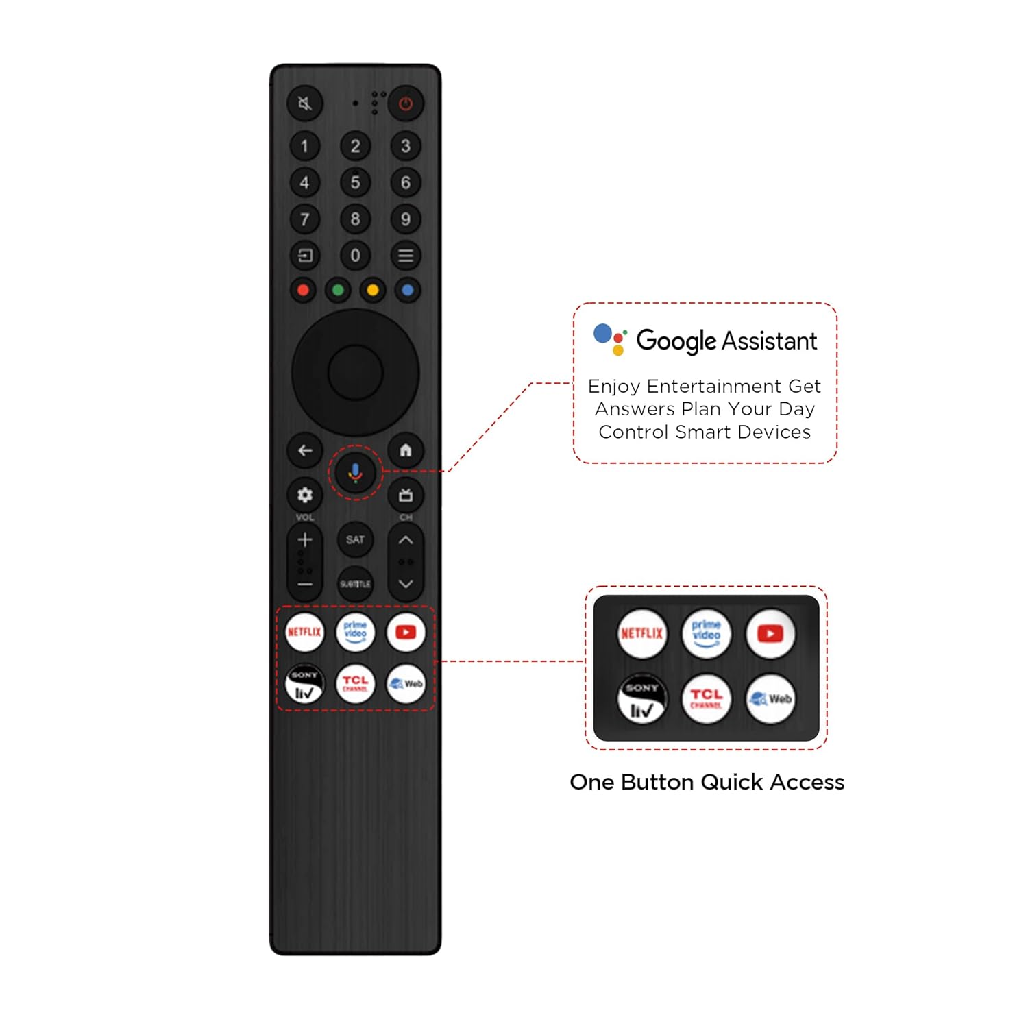 TCL 80 cm (32 inch) V4C Series HD Ready Smart QLED Google TV Model 32V4C