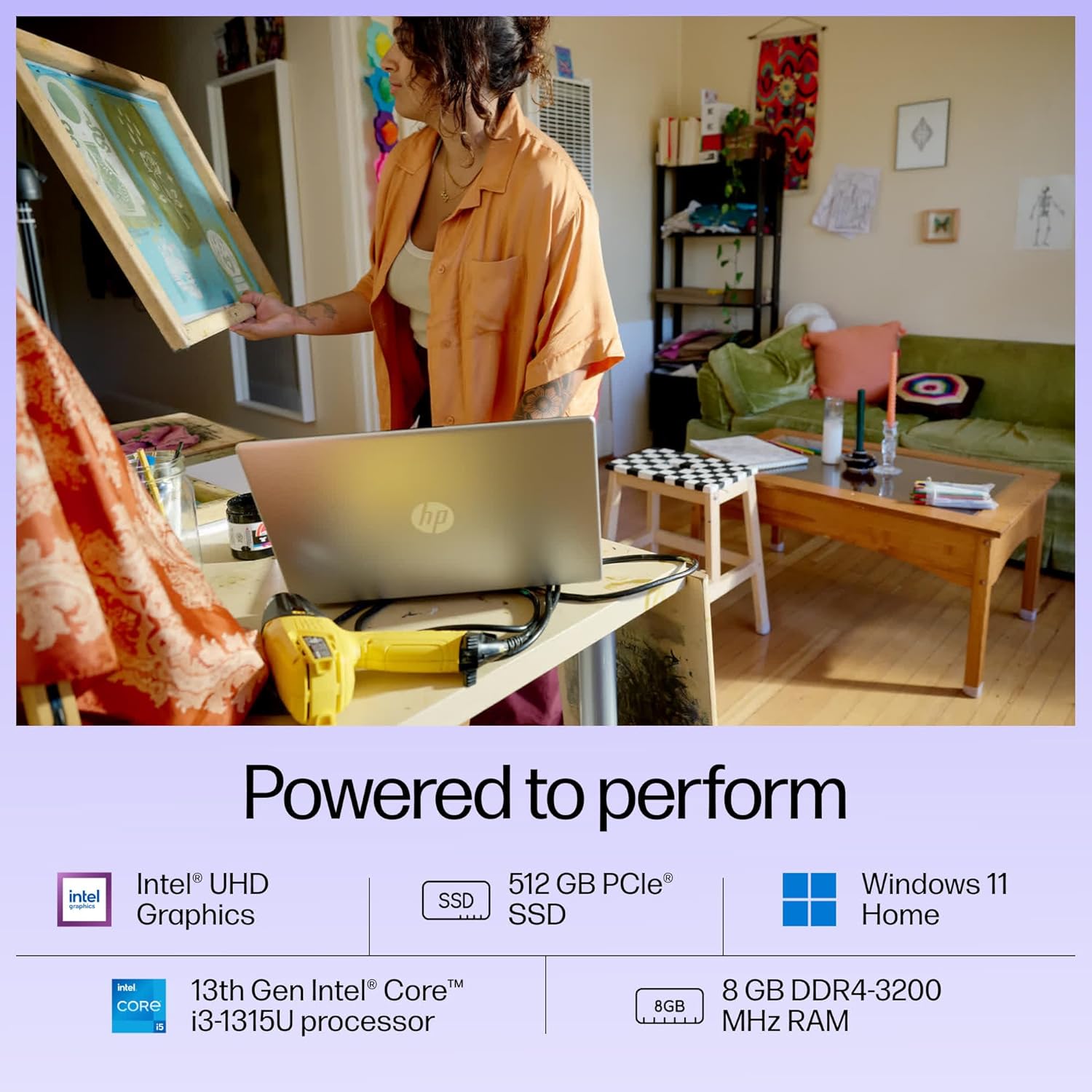HP 15 13th Gen Intel Core i3-1315U