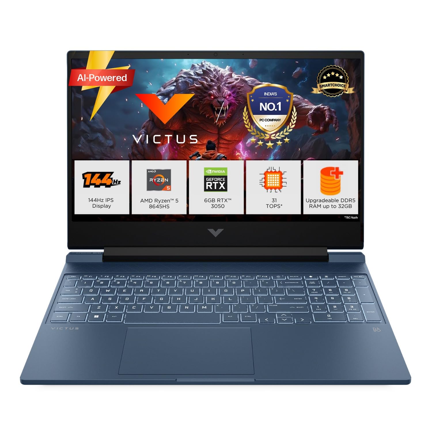 HP Smartchoice Victus AMD Ryzen 5 8645HS