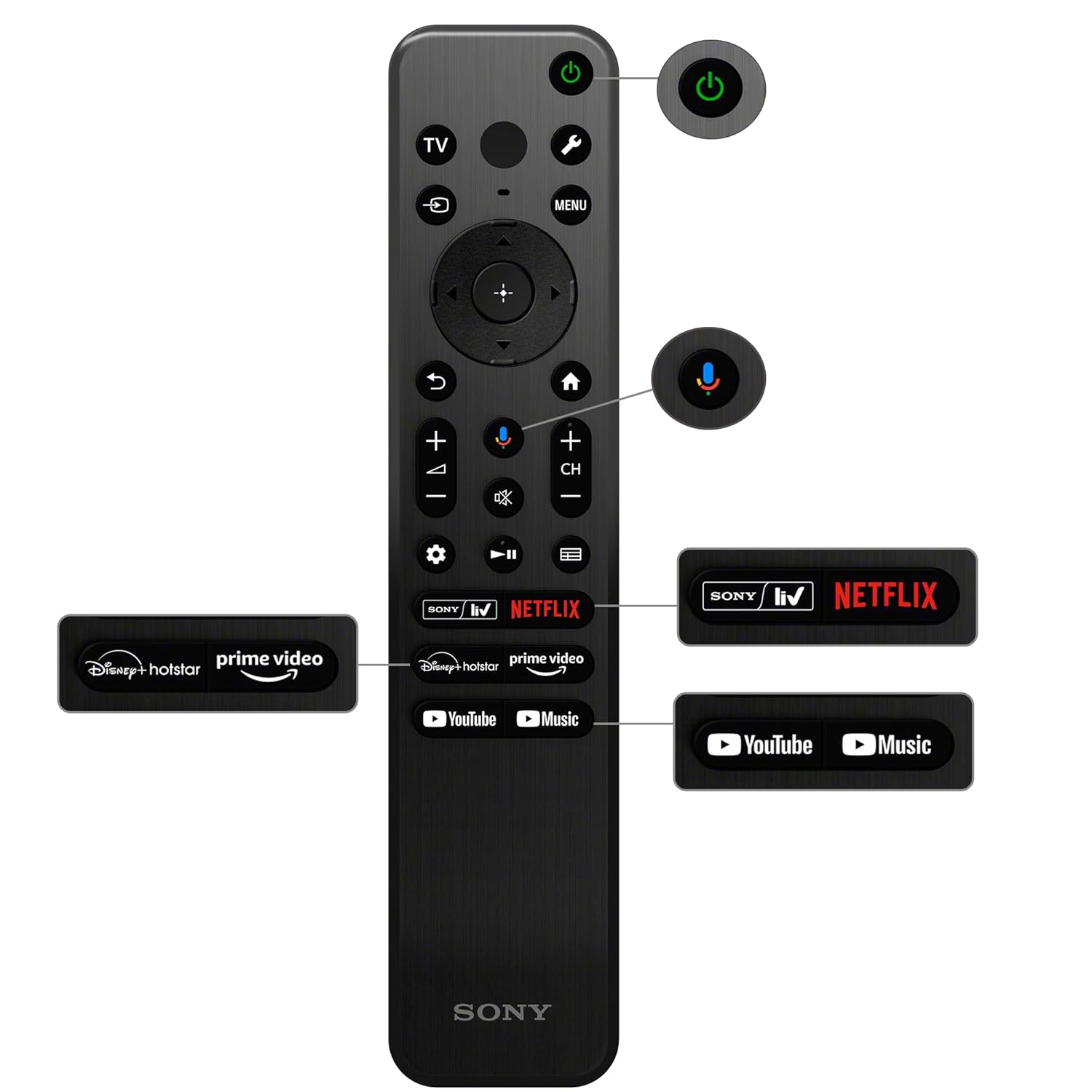 Sony BRAVIA 80 cm (32 inch) HD Ready Smart LED Google TV Model KD-32W825