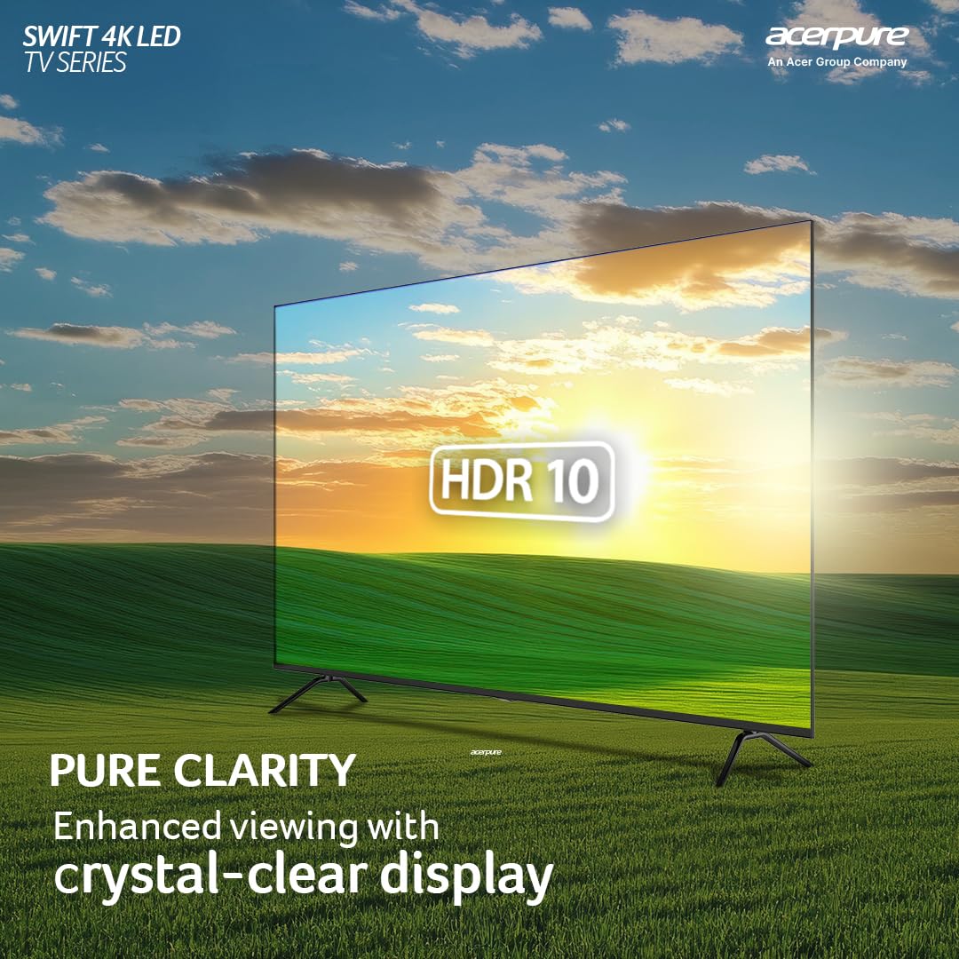 Acerpure 127 cm (50 inch) Swift Series Ultra HD LED Smart Google TV (Model: AP50UG51ASFTD)