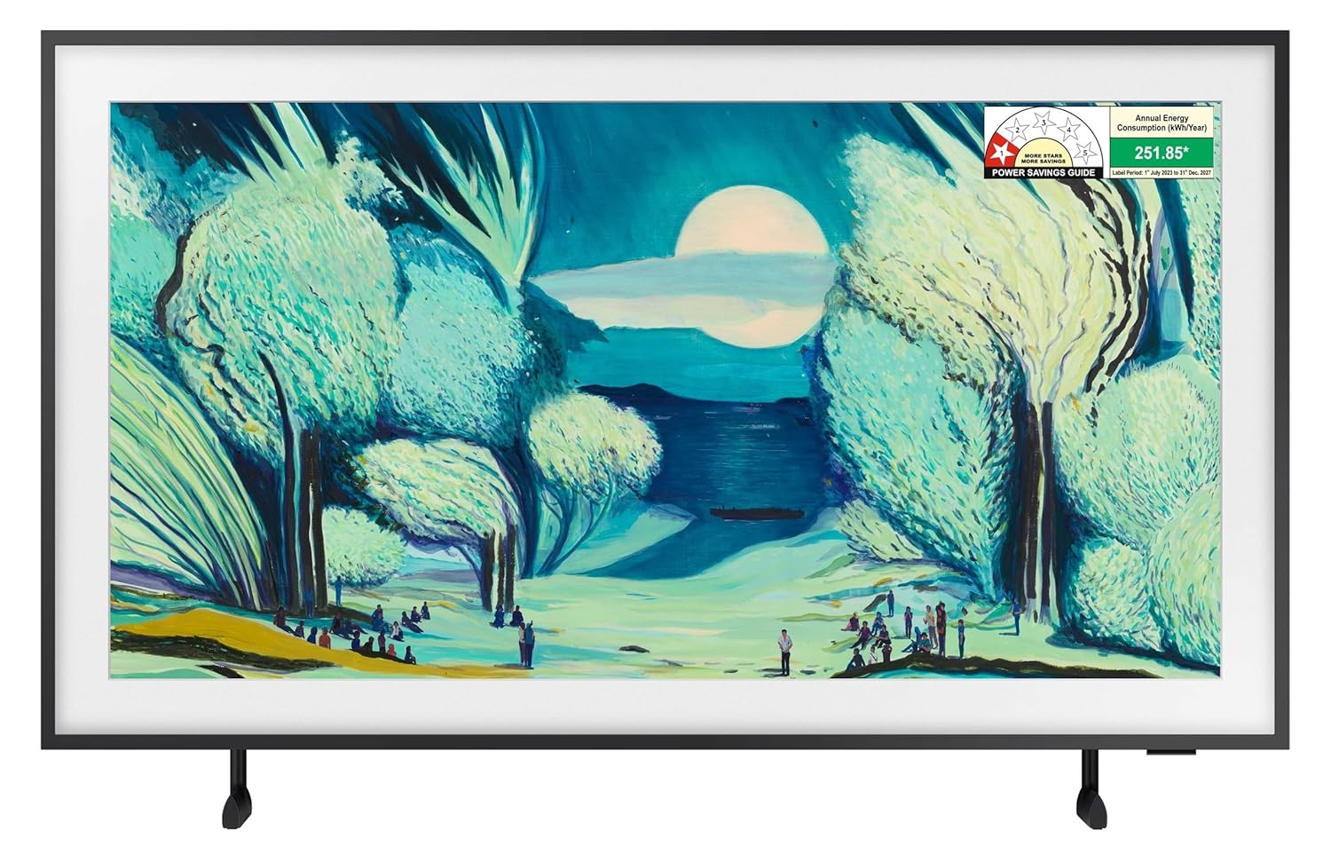 Samsung 138 cm (55 inch) The Frame Series 4K Ultra HD Smart QLED TV Model QA55LS03FAULXL