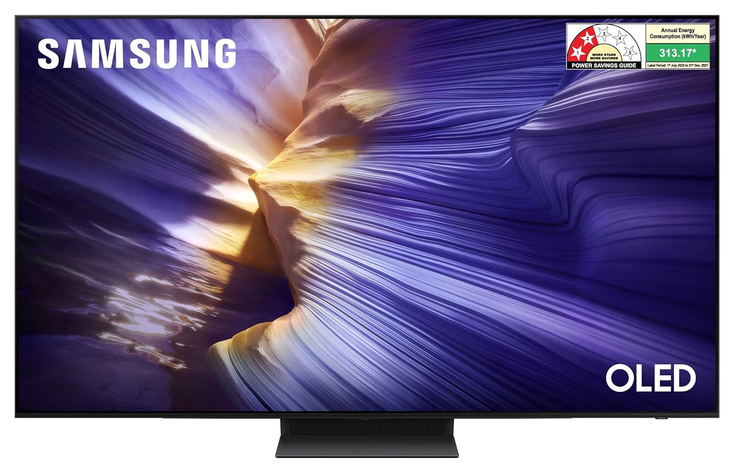 Samsung 163 cm (65 inch) 4K Ultra HD Smart OLED TV Model QA65S90FAELXL