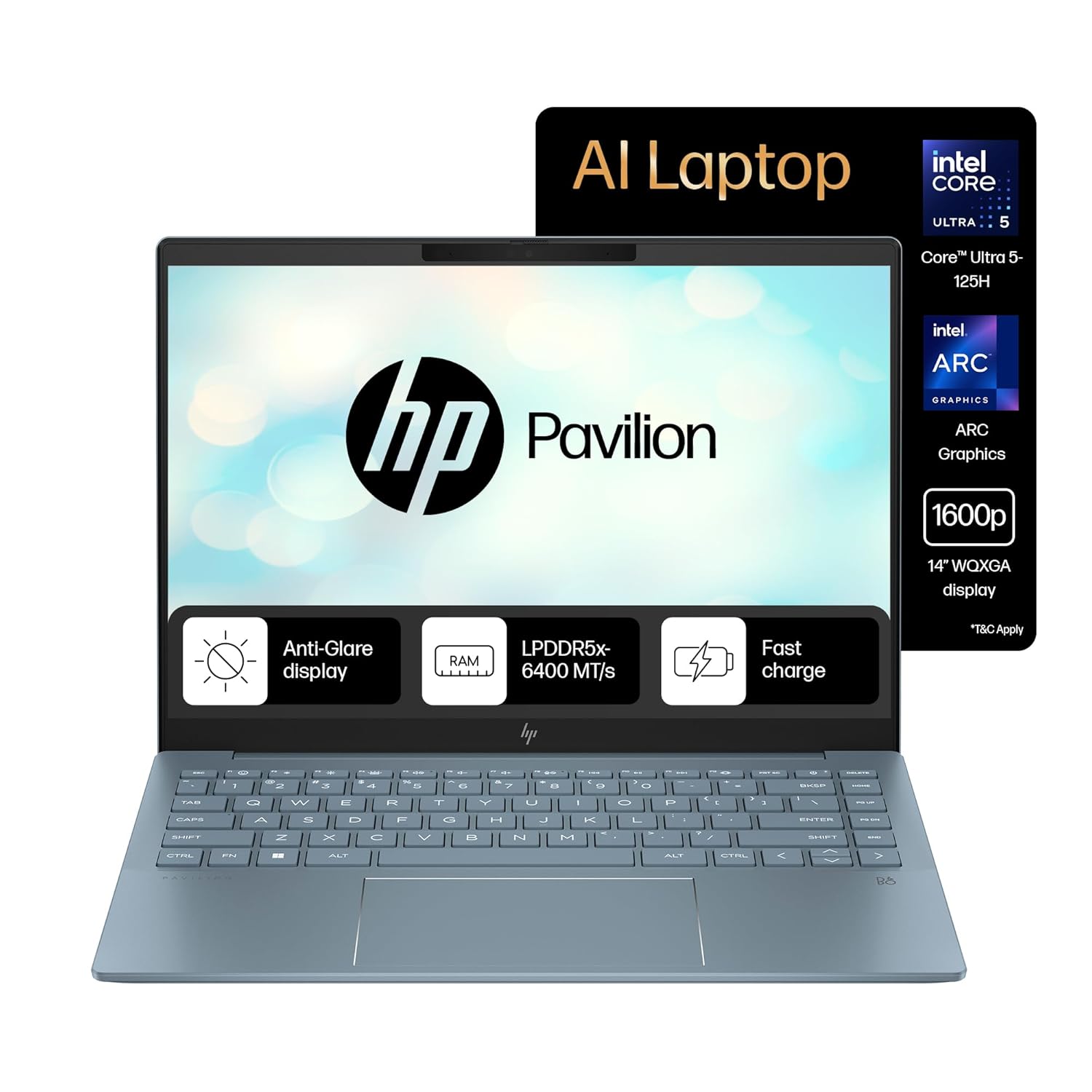HP Pavilion AI Laptop Intel Core Ultra 5