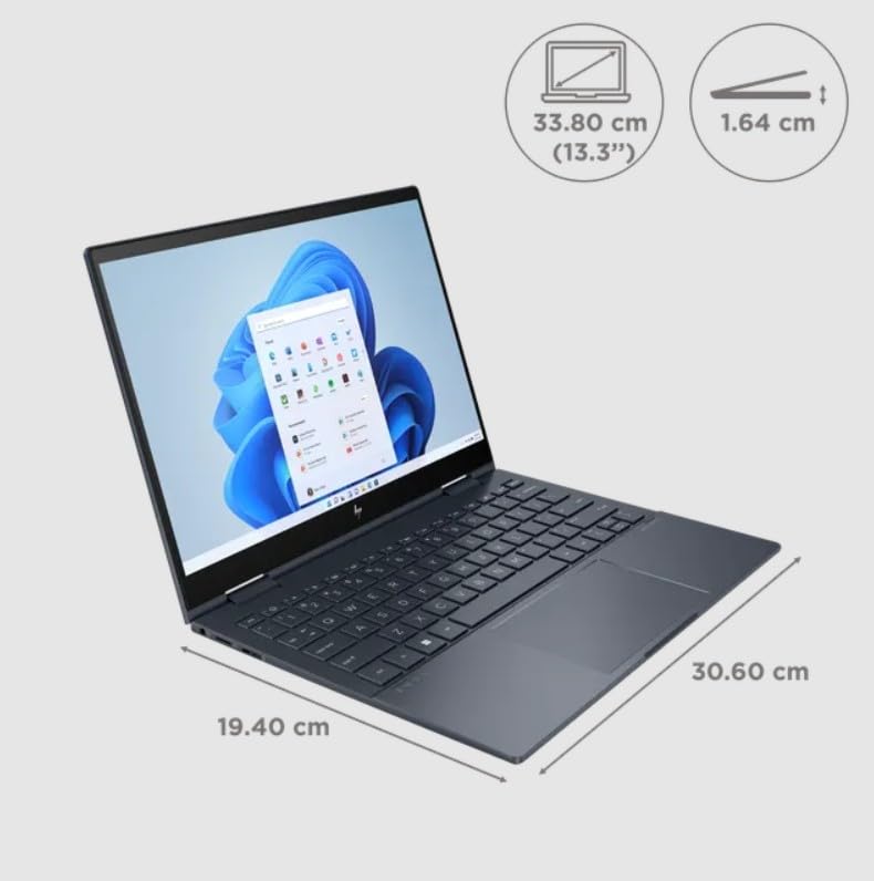 HP Envy x360 12th Gen Intel Core i5-1230U Laptop