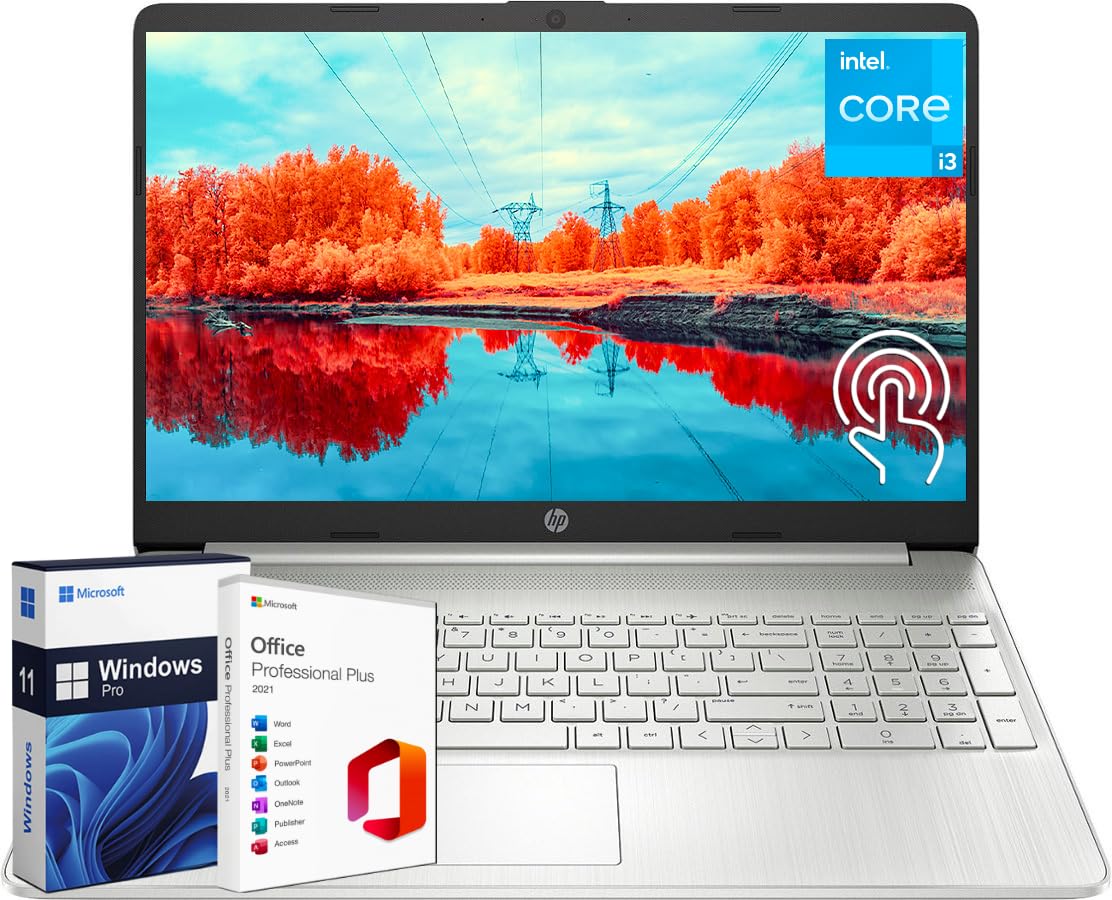 HP Laptop 15 12th Gen Intel Core i3-1215U