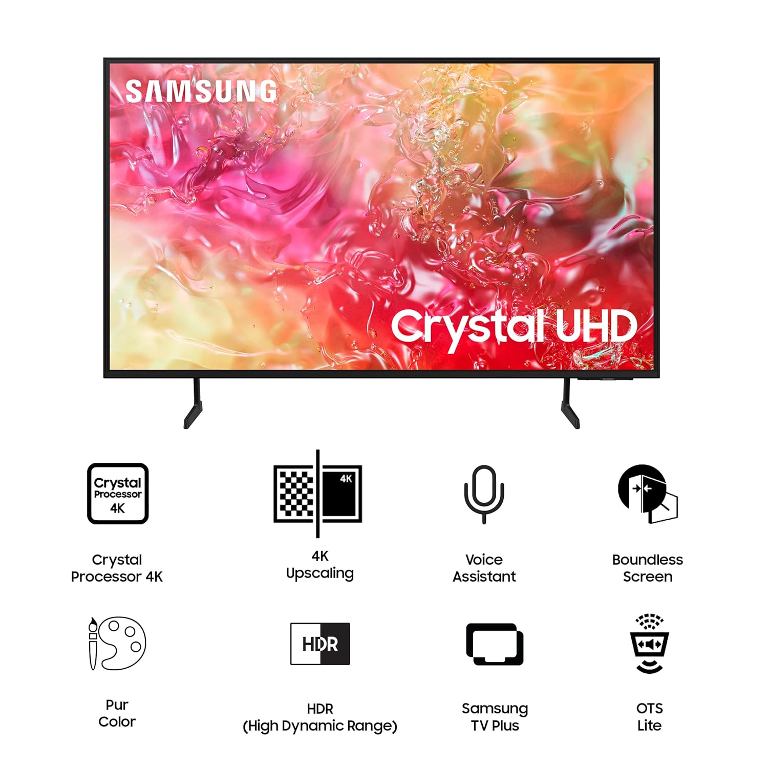 Samsung 189 cm (75 inch) 4K Ultra HD Smart LED TV Model UA75DU7700KXXL