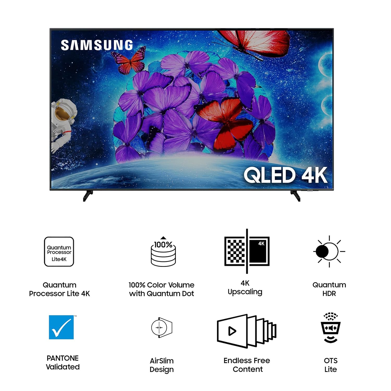 Samsung 163 cm (65 inch) QE1D Series 4K Ultra HD QLED Smart TV Model QA65QE1DAULXL