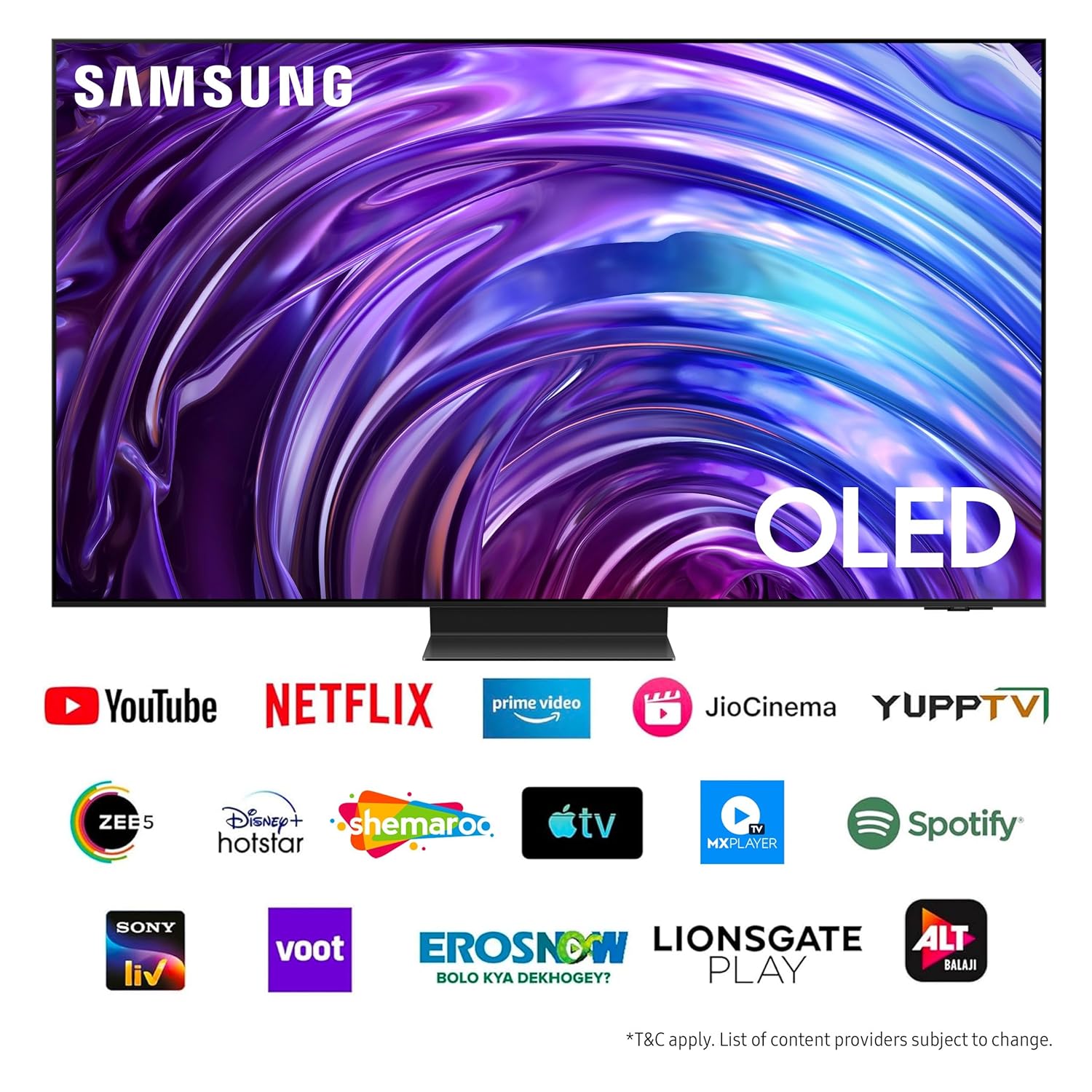 Samsung 163 cm (65 inch) 4K Ultra HD Smart OLED TV Model QA65S95DAULXL