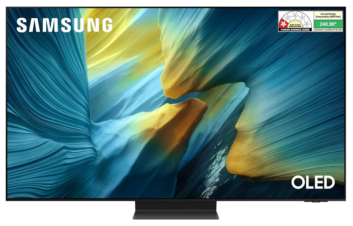 Samsung 138 cm (55 inch) 4K Ultra HD Smart OLED TV Model QA55S95FAULXL