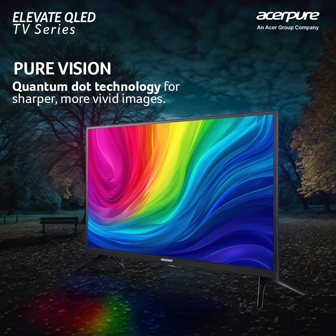 Acerpure 80 cm (32 inch) Elevate Featherlite Series HD QLED Smart Google TV Model AP32HG41QFLED