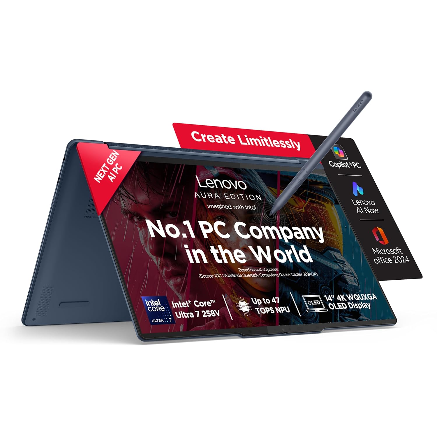 Lenovo Yoga 9 2-in-1 Aura Edition Intel Core Ultra 7