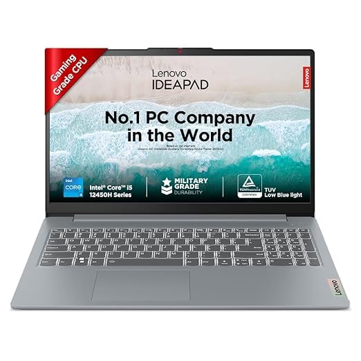 Lenovo IdeaPad Slim 3 15IAH8 Intel Core i5 12th Gen Laptop