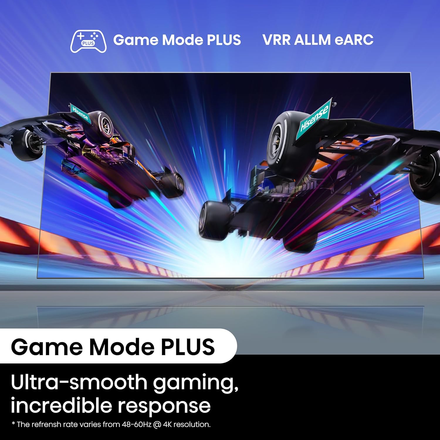 Hisense 108 cm (43 inch) E6N Series 4K Ultra HD Smart LED Google TV Model 43E6N