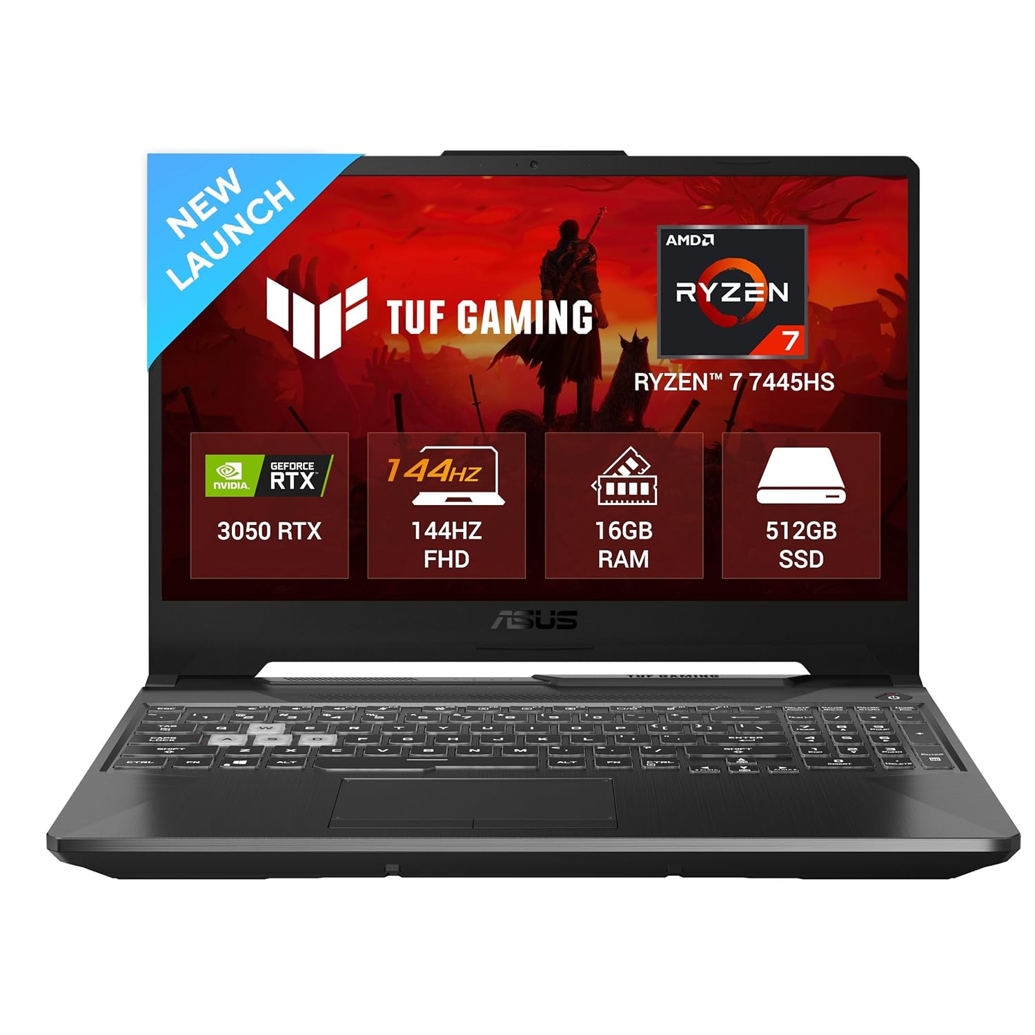 ASUS TUF A15 AMD Ryzen 7 7445HS Gaming Laptop RTX 3050