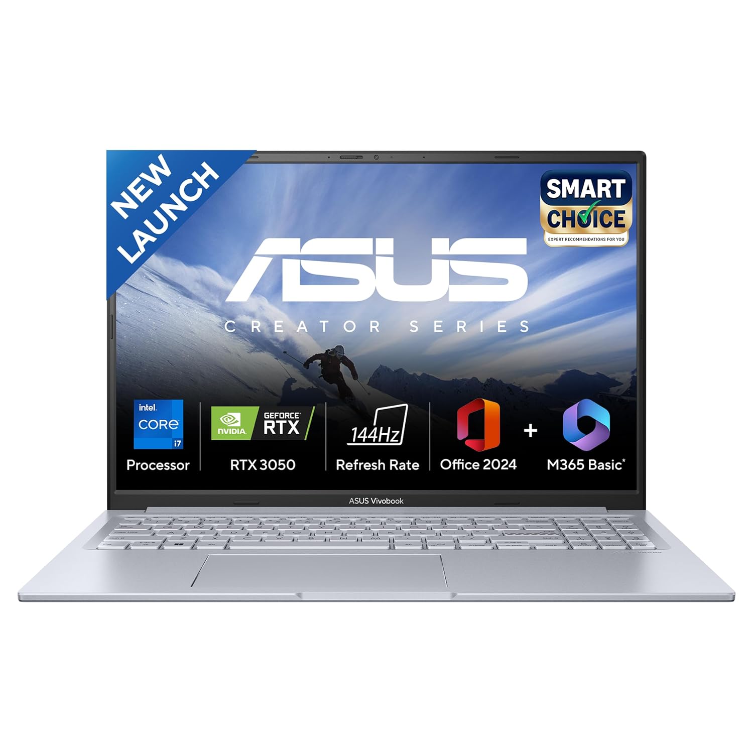 ASUS Vivobook 16X Smartchoice Intel Core i7-13620H Creator Gaming Laptop RTX 3050