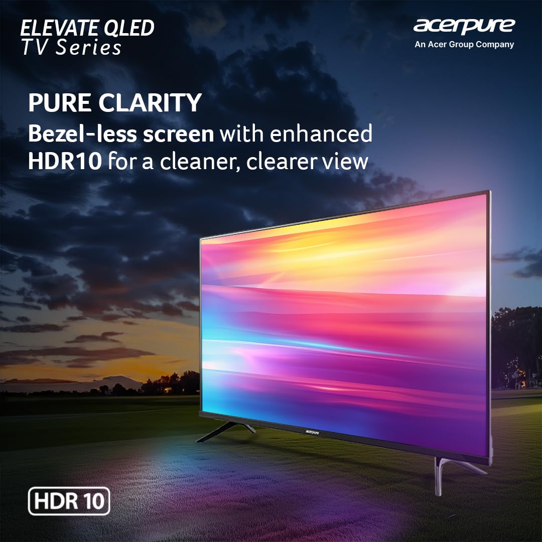 Acerpure 127 cm (50 inch) Elevate Series Ultra HD 4K QLED Smart Google TV Model AP50UG51QEVTD