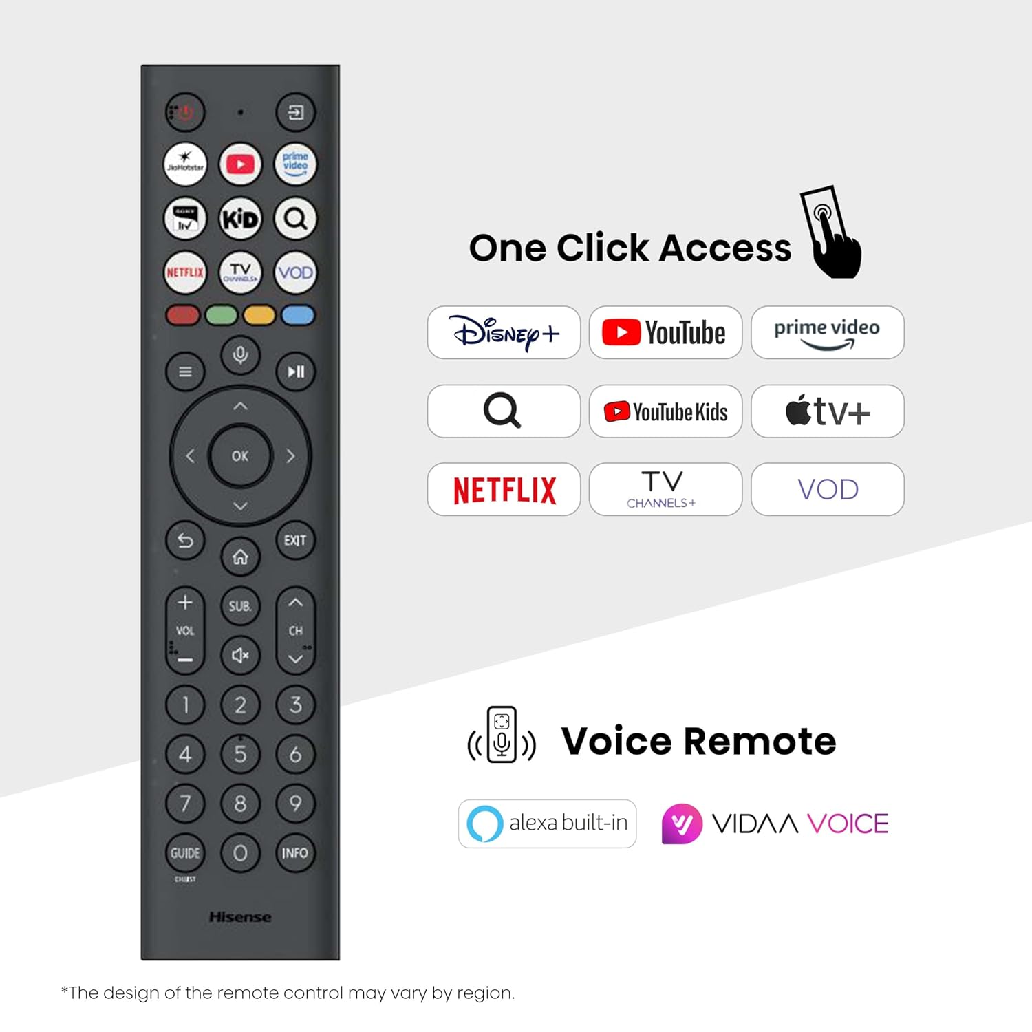 Hisense 139 cm (55 inch) E6N Series 4K Ultra HD Smart LED Google TV (Model: 55E6N)