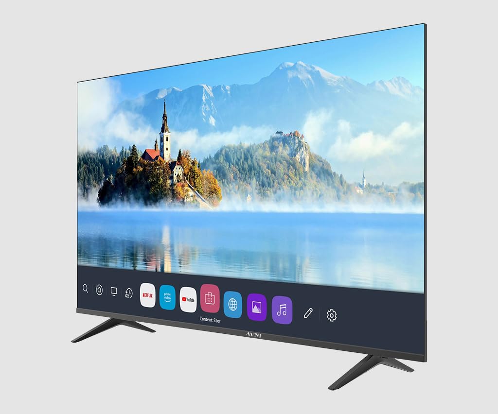 AVNI 65 inch 4K Ultra HD Smart LED TV with WebOS and ThinQ AI